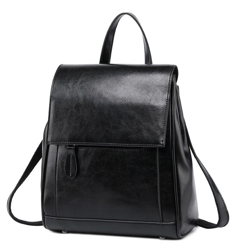 Gwen - Genuine Leather Backpack