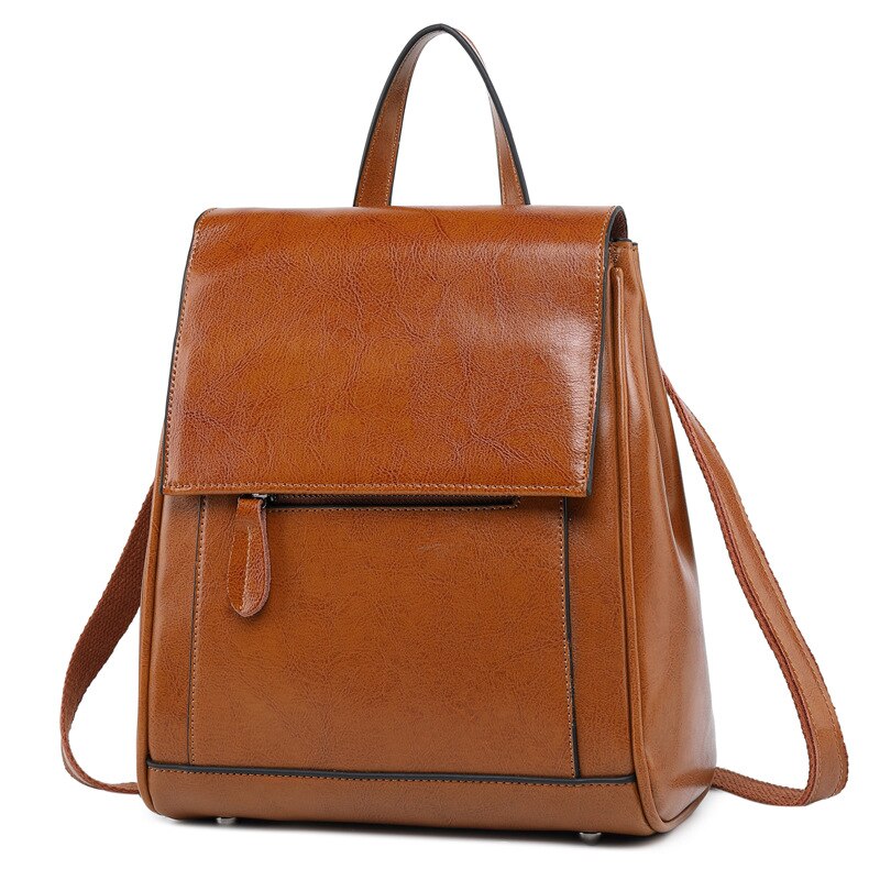 Gwen - Genuine Leather Backpack