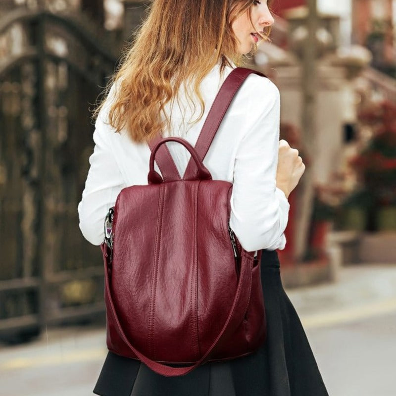 Candy - Leather Backpack