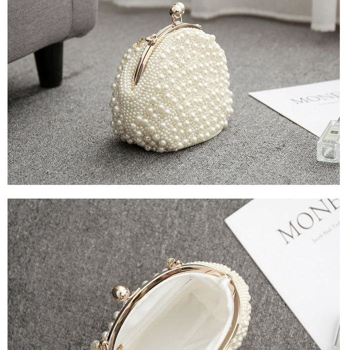 Karen - Pearl Evening Clutch