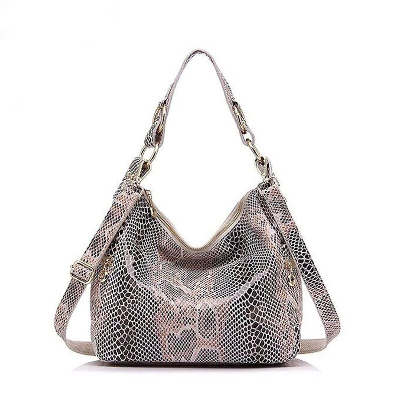 Janice - Shiny Snake Bag