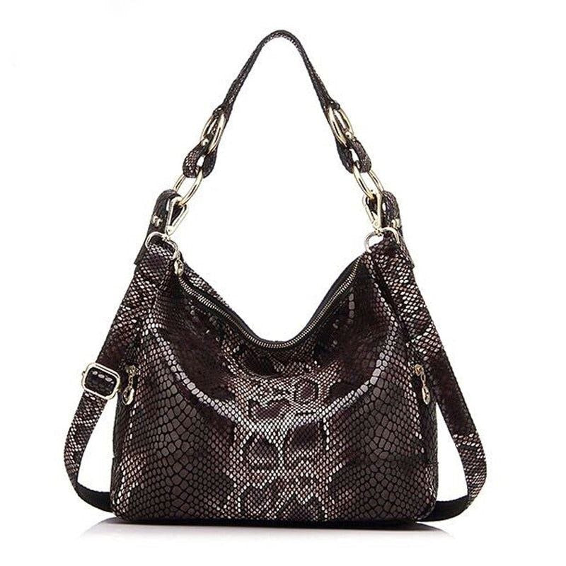 Janice - Shiny Snake Bag