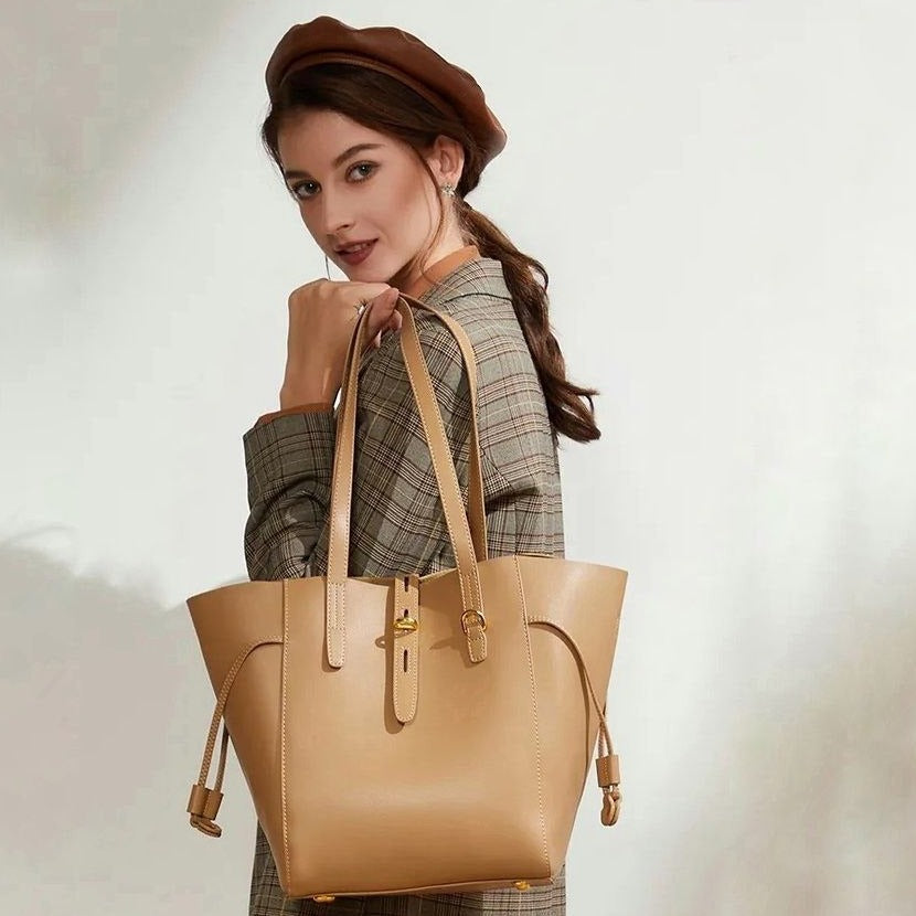 Ann - Leather Woman Handbag
