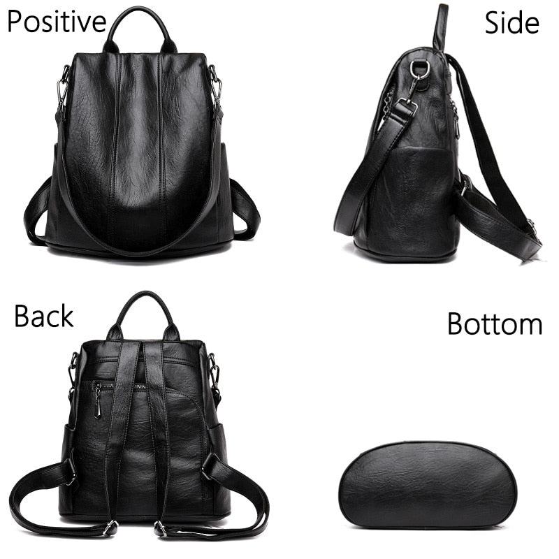 Candy - Leather Backpack