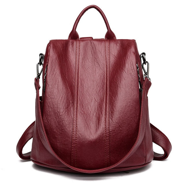 Candy - Leather Backpack