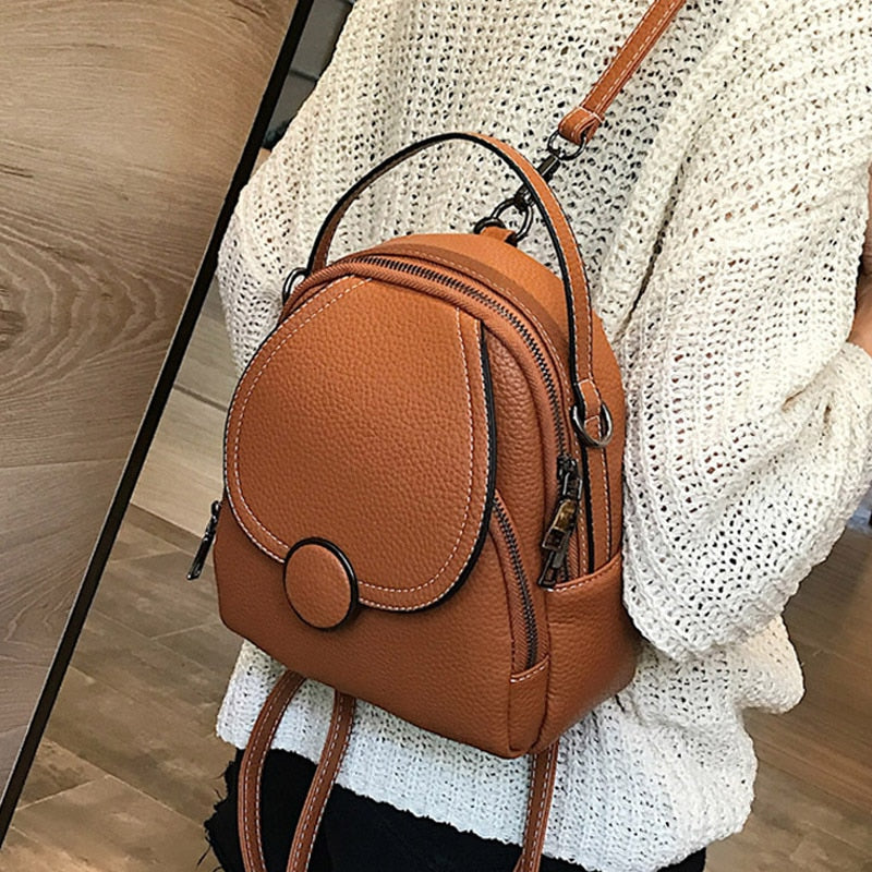 Eva - Leather Backpack