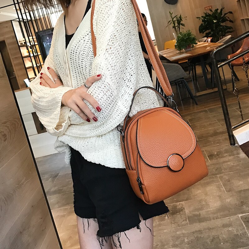 Eva - Leather Backpack