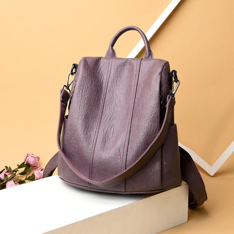 Candy - Leather Backpack