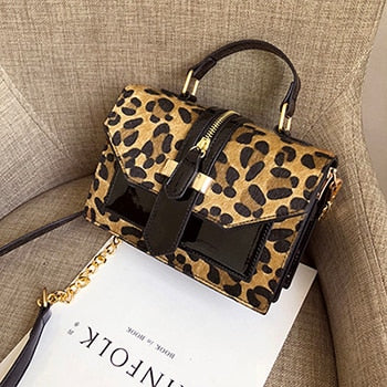 Lola - Leopard Shoulder Bag